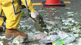 Trash dropped by a North Korean balloon falls on South Korea’s presidential compound - News
