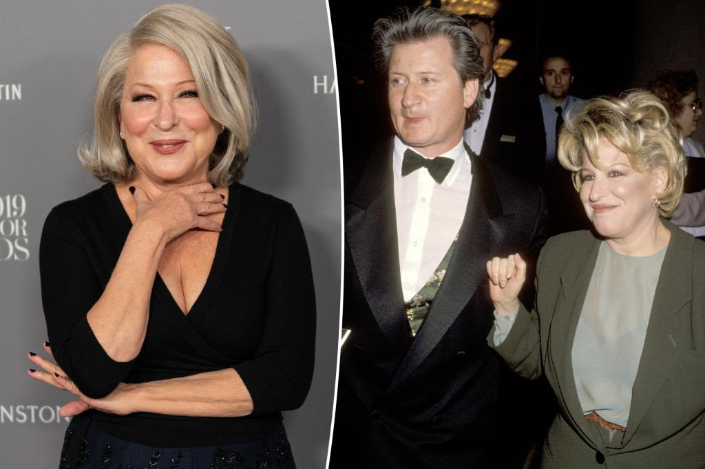 Bette Midler admits she and her husband have slept in ‘separate bedrooms’ for 40 years
