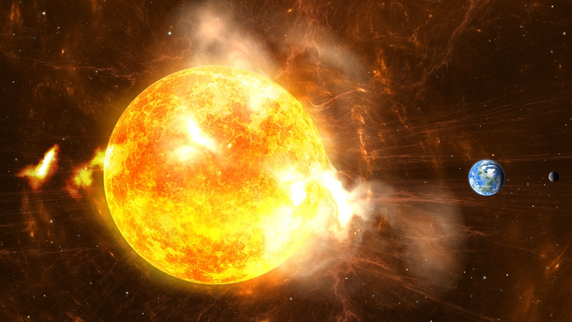 Biggest solar storm in 19yrs could cripple world’s GPS TODAY amid warning