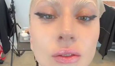 Lady Gaga shuts down rumours she is pregnant after wedding photo in TikTok video 'cryin at the gym'