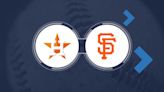 Astros vs. Giants TV Channel and Live Stream Info for June 11