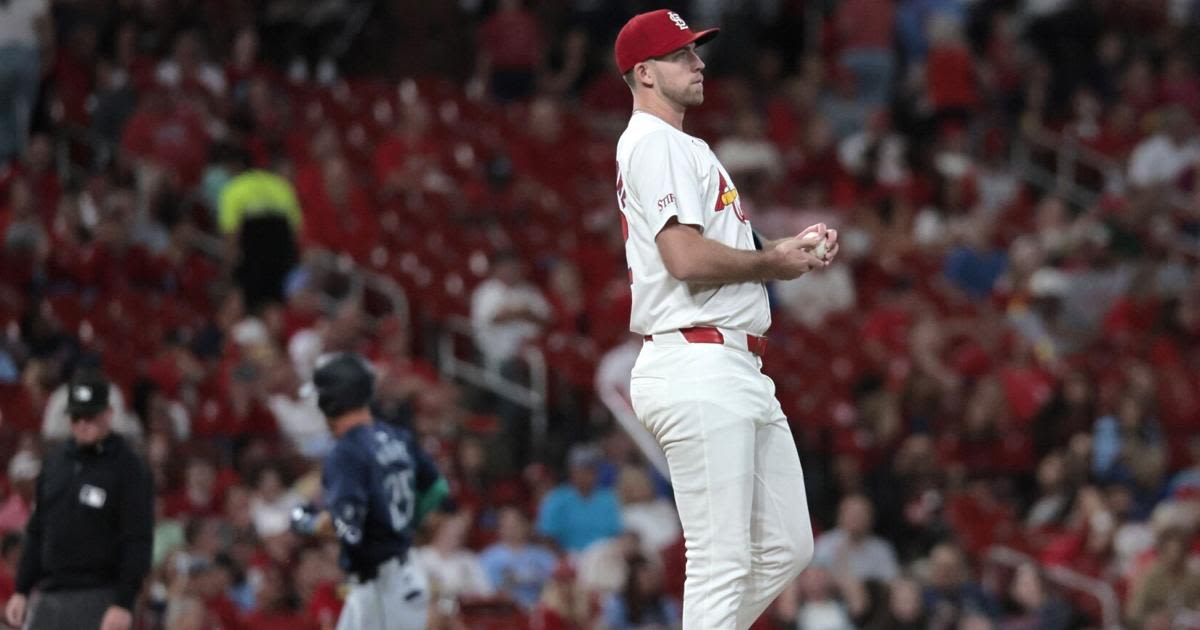 Cardinals can't get their offense started in series opener against Mariners' Bryce Miller