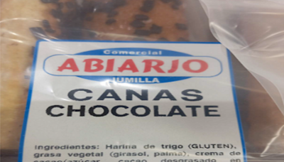 Alertan de la presencia de avellana no declarada en un producto de hojaldre con chocolate