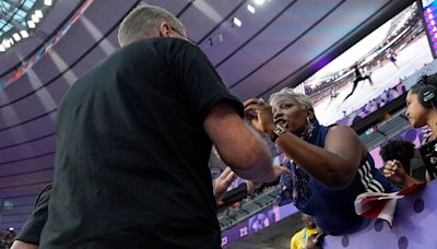 Noah Lyles' mom says Olympic stadium security 'refused to do anything to help' after track star collapsed