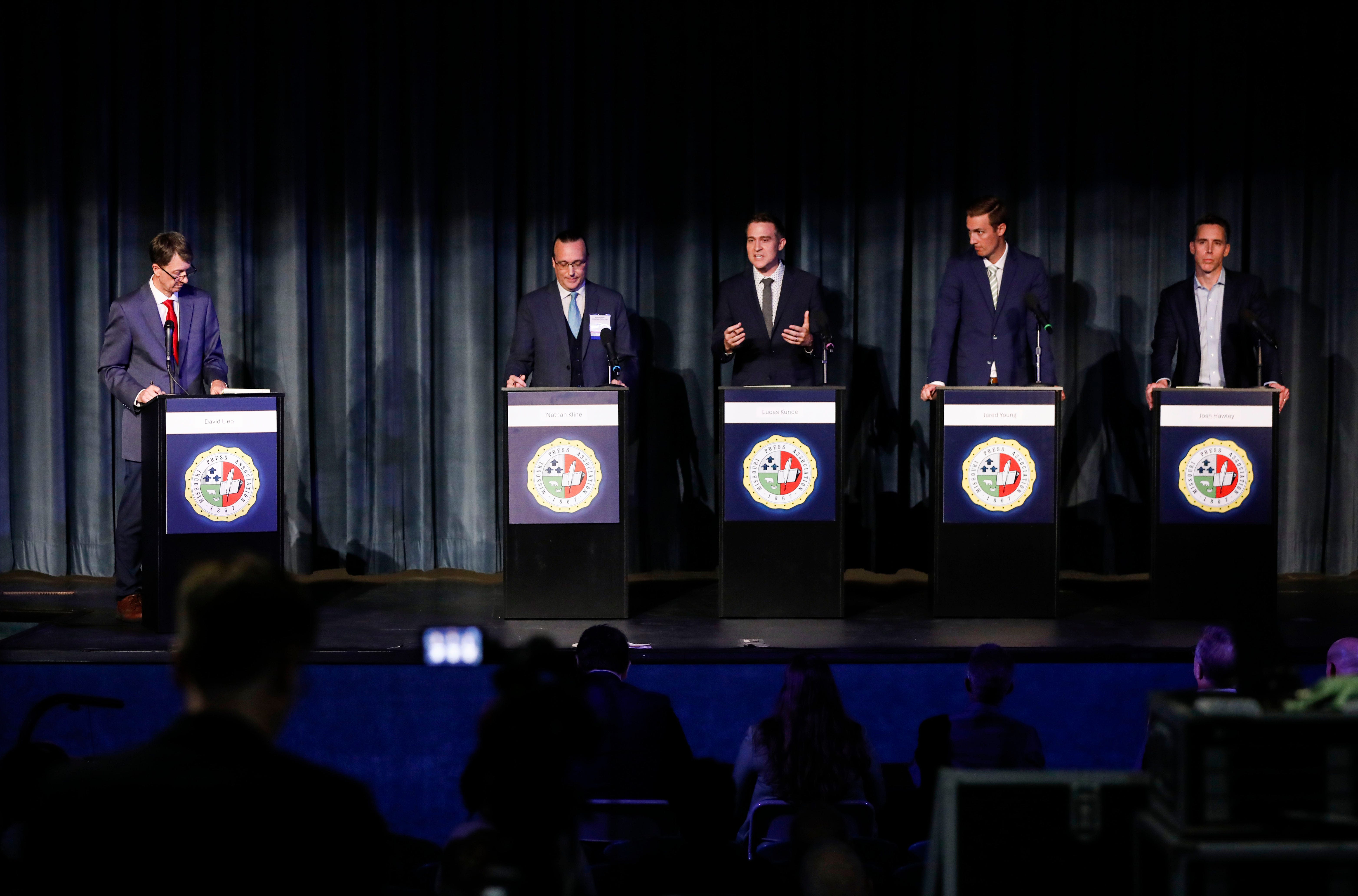 Key takeaways from U.S. Senate Friday debate as Hawley and Kunce exchange attacks