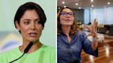 Michelle Bolsonaro tem mais simpatia da população que Janja, aponta pesquisa