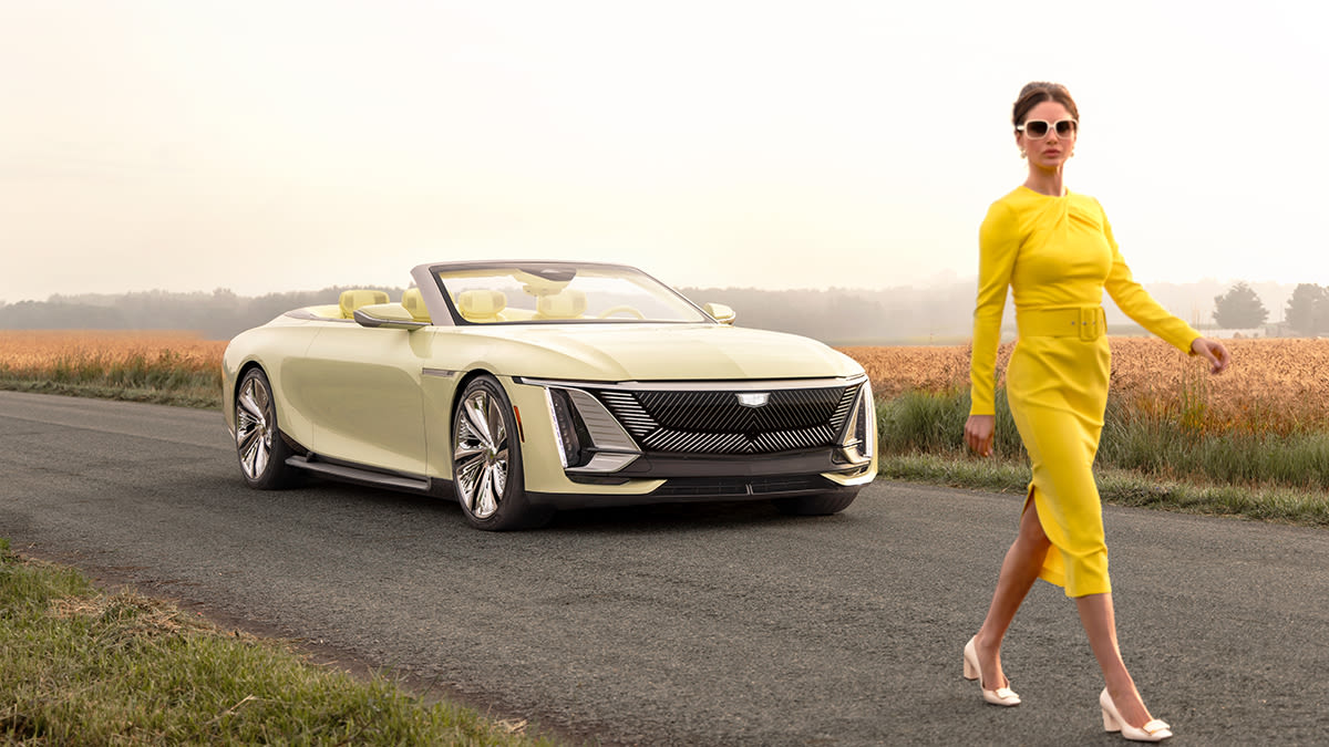 This New Cadillac Concept Is the All-Electric Convertible We Didn’t Know We Wanted