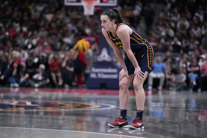 Breanna Stewart ruins Caitlin Clark's home debut by leading Liberty past Fever 102-66