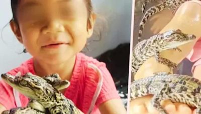Thai Girl's Crocodile 'Playdate': Mother Says They're Harmless, Netizens Disagree - News18