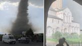 Super-rare tornado rips through 1,000-year-old temple