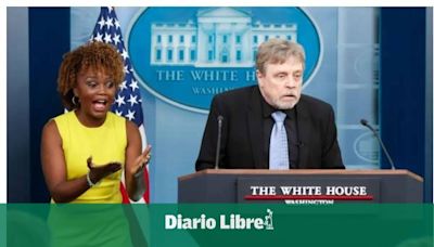 Encuentro entre Mark Hamill, "Luke Skywalker" en "Star Wars", y Joe Biden en la Casa Blanca