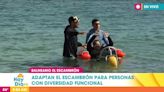 Adaptan el balneario El Escambrón para personas con diversidad funcional