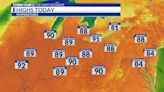 Summer-like heat continues, storms return later Wednesday