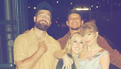 Taylor Swift Carries Heart-Shaped Bag on Date Night with Travis Kelce