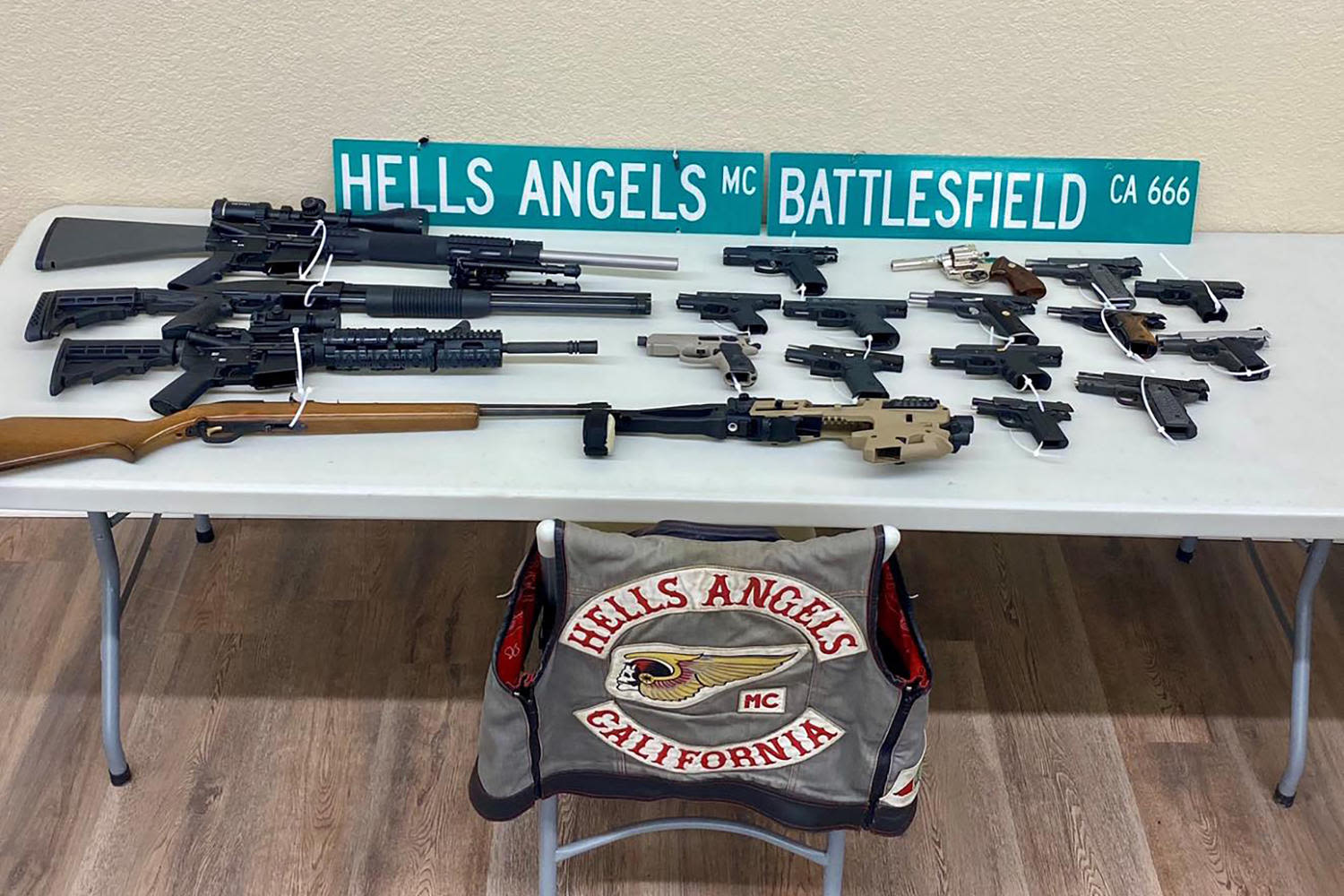 Entire Hells Angels chapter arrested in California in kidnapping and assault probe, police say