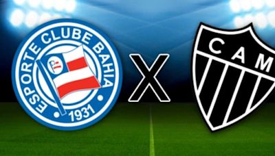 Bahia x Atlético-MG pelo Brasileirão: onde assistir ao vivo, horário e escalação