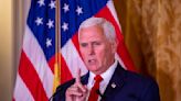 Potential GOP presidential candidate Mike Pence urges continued American aid to Ukraine in O.C. speech