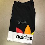 現貨 iShoes正品 Adidas 男款 短褲 黑 抽繩 三葉草 褲子 休閒 復古 運動 愛迪達 運動褲 GJ6720