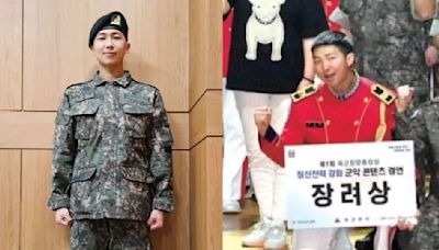 BTS’ RM’s army band sweeps spot among final 8 at military music contest after competing with 45 others; PIC