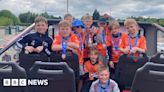 Open-top bus parade celebrates Toton youth teams' success