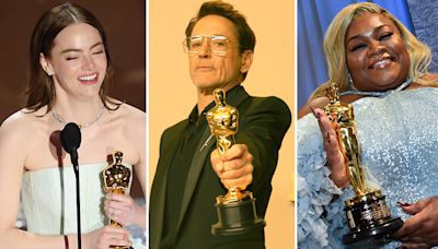 Will Oscar Winners Robert Downey Jr, Emma Stone, & Da’Vine Joy Randolph Also Dominate Emmys And Join A Very Exclusive...