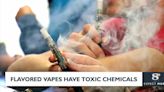 Flavored vapes release over 100 toxic chemicals