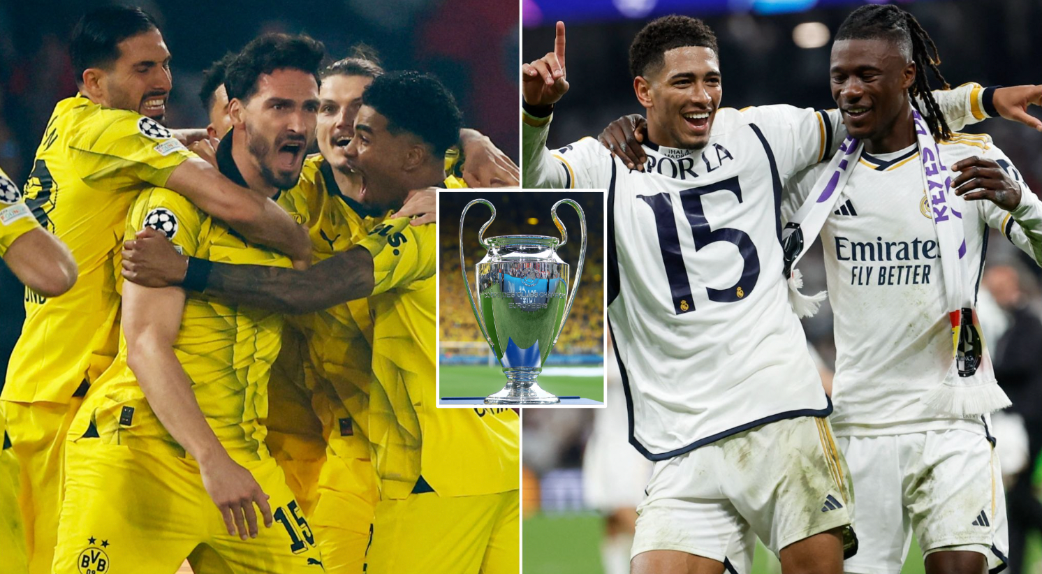 How much money Dortmund or Real Madrid will get for winning the Champions League