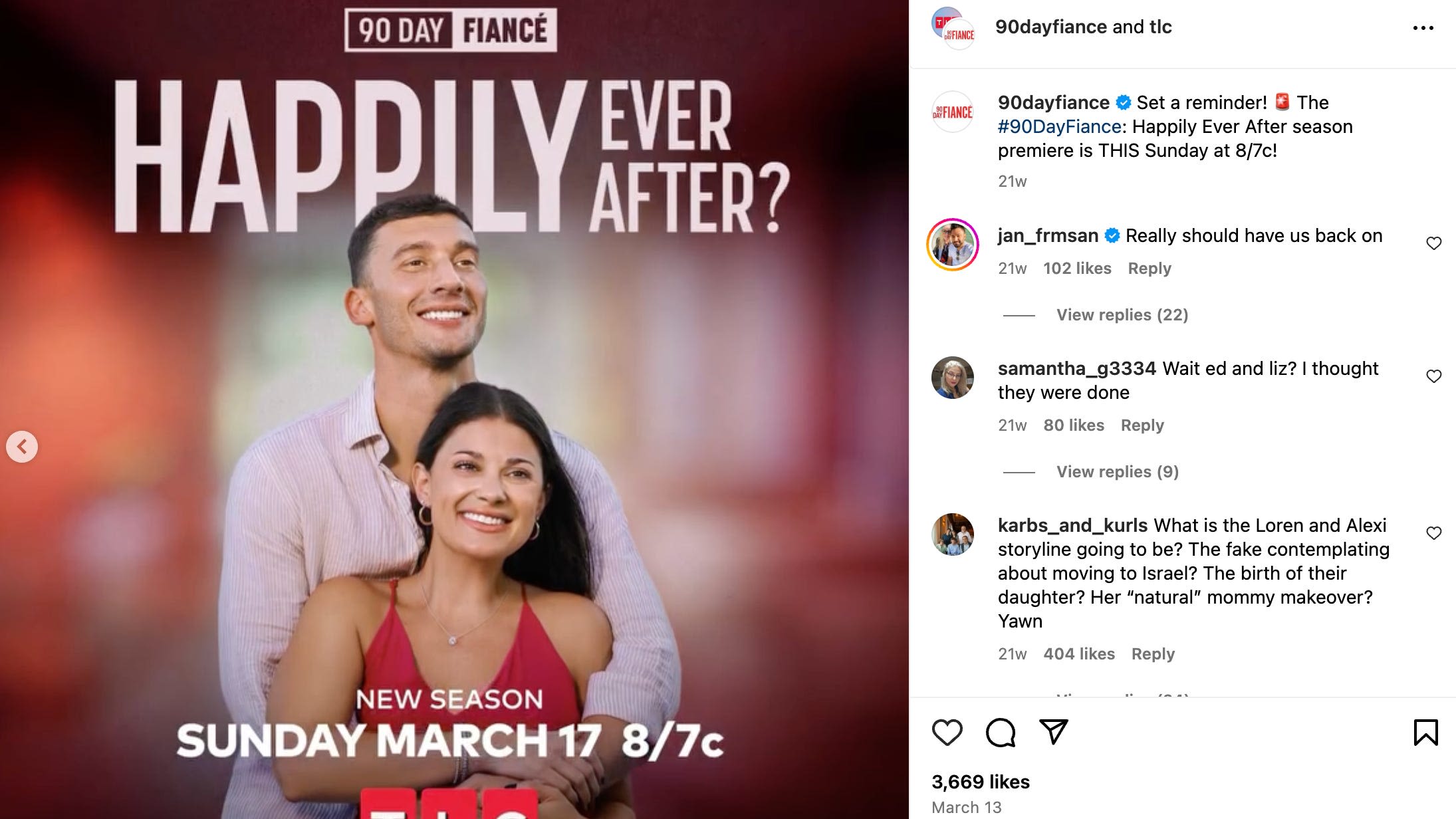 Where to watch '90 Day Fiancé'? When does the new 'Happily Ever After?' episode come out?