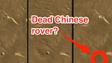 NASA imagery reveals China's Mars rover hasn't moved in months as Chinese scientists scramble to save the mission