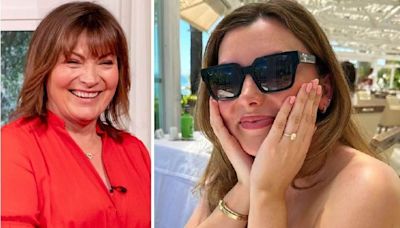 Lorraine Kelly's daughter Rosie reveals she is engaged to boyfriend