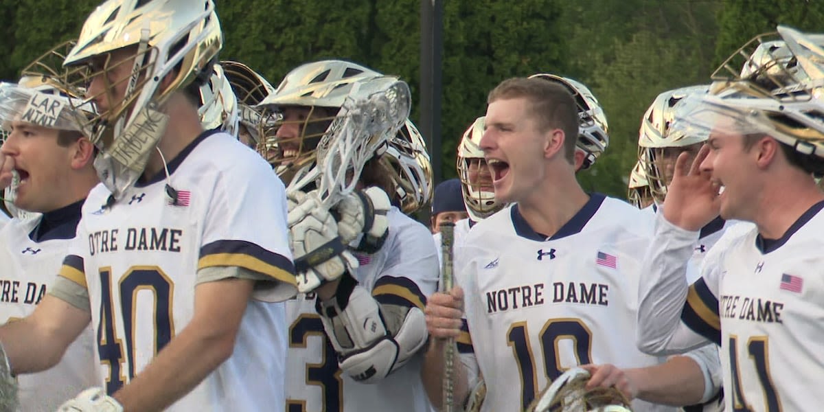 Notre Dame men’s lacrosse advances to NCAA quarterfinals with win over Albany
