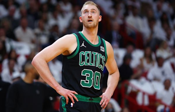 Boston Celtics sign undrafted third-year forward Sam Hauser to a four-year, $45 million extension
