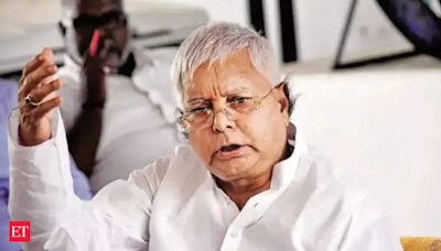 Lalu Prasad Yadav predicts fall of Modi government by August, urges party workers to prepare for elections - The Economic Times