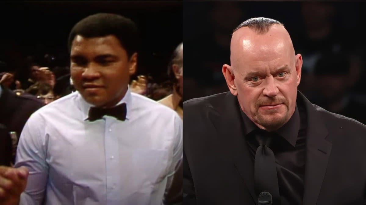 The Undertaker Says Some Army Veterans Were Unhappy That He Inducted Muhammad Ali Into The WWE Hall Of Fame