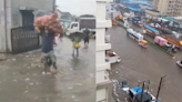 Heavy Rain In Mumbai Brings Waterlogging, Potholes Troubles, Traffic Diverted At Many Areas: VIDEO