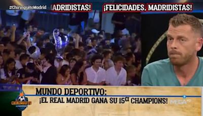 El mensaje de felicitación de Jota Jordi al Real Madrid en 'El Chiringuito': "Por desgracia esta película..."