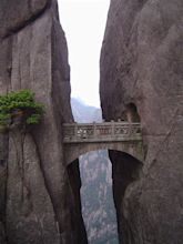 Free Stock photo of Stone bridge, Yellow Mountains, China | Photoeverywhere