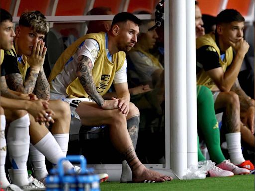 Inter Miami confirmó que Messi sufrió una lesión ligamentaria en el tobillo derecho - Diario Hoy En la noticia