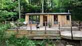 These secluded log cabins are perfect for getting away from it all