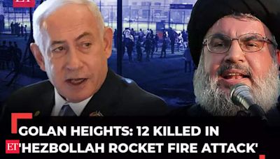 Hezbollah rocket strikes Israeli-controlled Golan Heights, at least 12 dead; Netanyahu vows 'revenge'