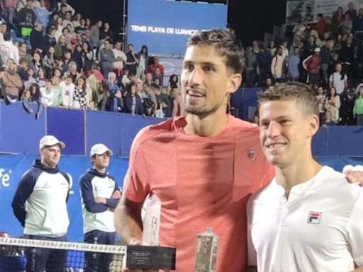 Diego Schwartzman, tras ganar el torneo Tenis Playa de Luanco: 'Ojalá pueda volver, disfruté mucho'