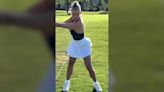 Paige Spiranac: su vídeo viral a cámar lenta desnudando los secreto de su swing de driver - MarcaTV