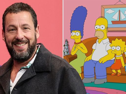 The Simpsons fans plead for live-action movie with Adam Sandler to happen