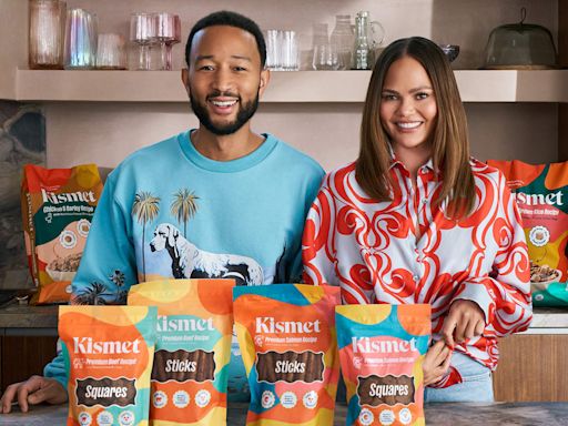 'Big pet parents' John Legend and Chrissy Teigen want to feed high-end food and treats to your dog