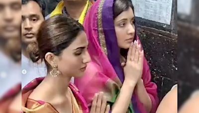 Vaani Kapoor And Raashii Khanna Visit Mahakaleshwar Temple. See Viral Pics