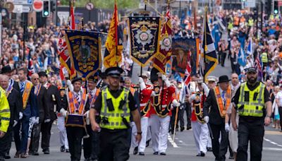 More than 30 Glasgow roads closed as Orange Walks take place across city today