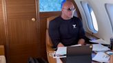 WATCH: Dwayne Johnson Uses 'The Force' to Get Work Done on a Private Jet in Funny Video