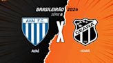 Avaí x Ceará: onde assistir, escalações e arbitragem