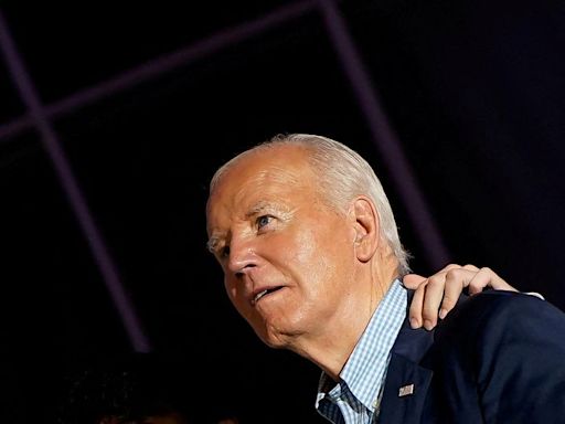 'I am not going anywhere,' Biden tells MSNBC