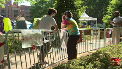 ‘We’re doing this all for Gaza’: George Washington University demonstrations continue